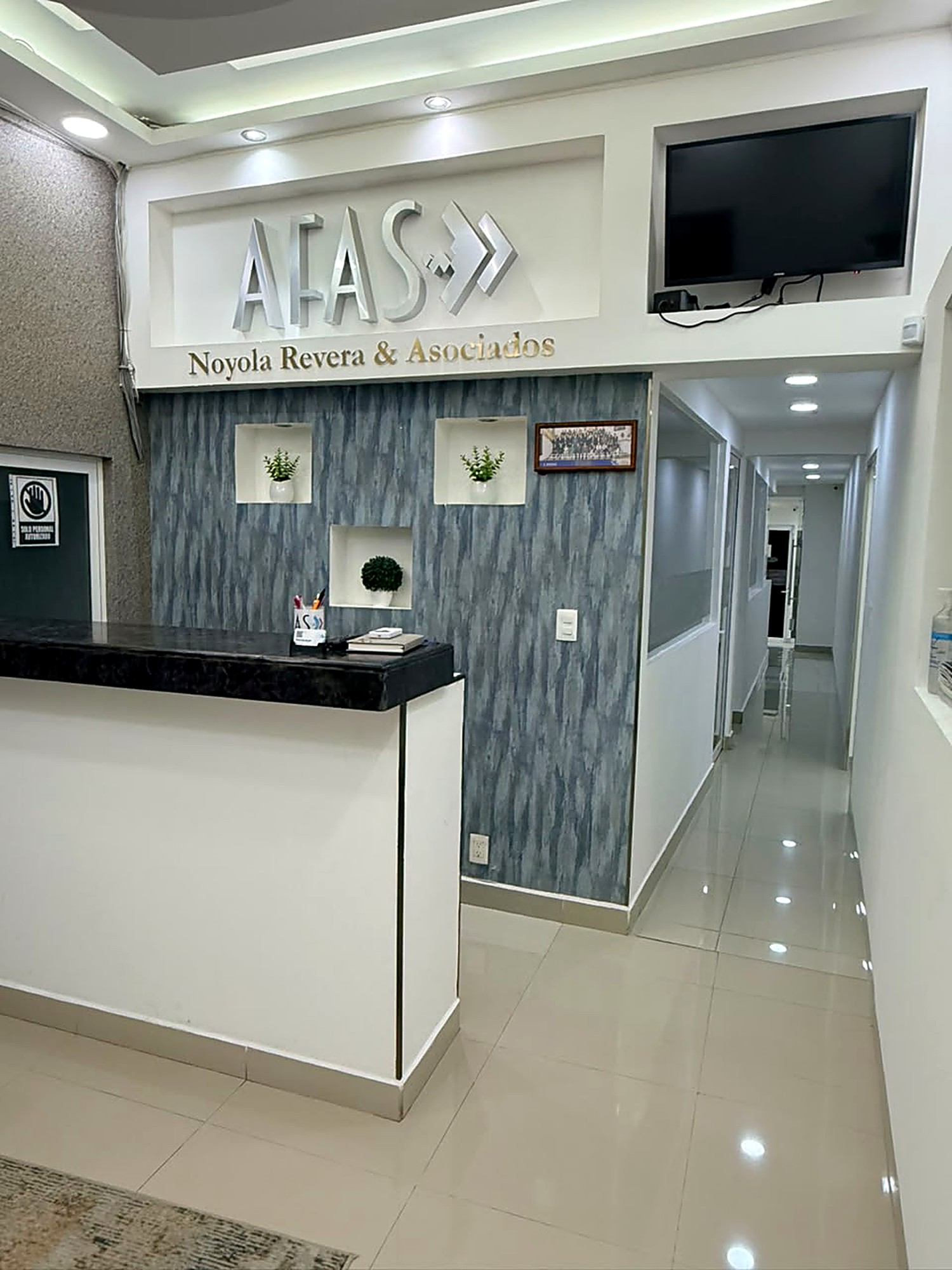 Recepción · AFAS Contadores